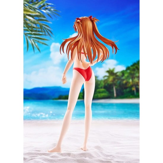 [PreOrder] GSC WAVE Rebuild of Evangelion POP UP PARADE BEACH QUEENS Asuka Shikinami Langley (Bikini Style) L Size