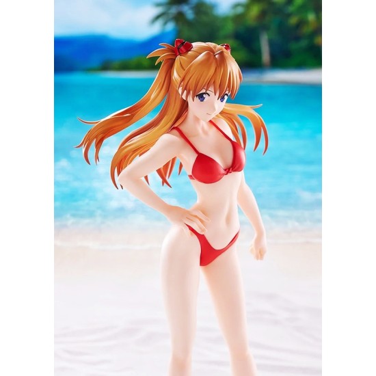 [PreOrder] GSC WAVE Rebuild of Evangelion POP UP PARADE BEACH QUEENS Asuka Shikinami Langley (Bikini Style) L Size