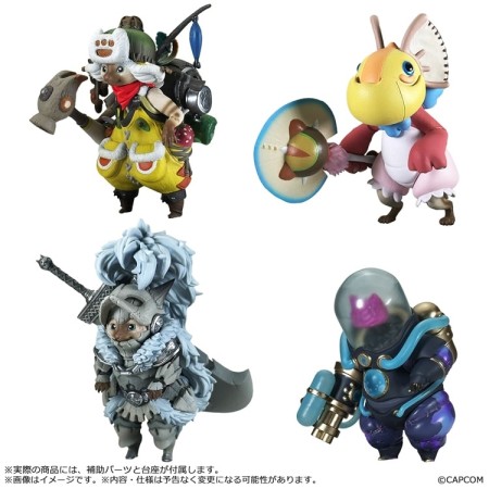 [PreOrder] CAPCOM Monster Hunter - Capcom Figure Builder Monster Hunter Standard Model Plus Plaico Collection Vol. 1 (Set of 4)