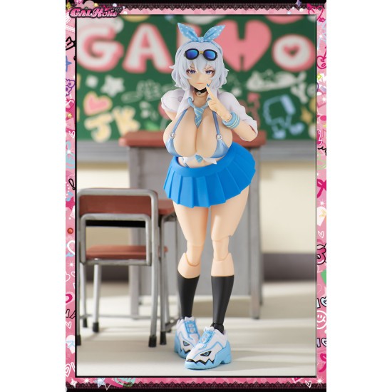 [PreOrder] AMAKUN 1/10 GALHolic - Mio bishoujo plastic model kit (Re-issue)
