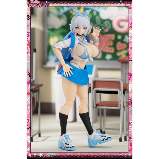 [PreOrder] AMAKUN 1/10 GALHolic - Mio bishoujo plastic model kit (Re-issue)