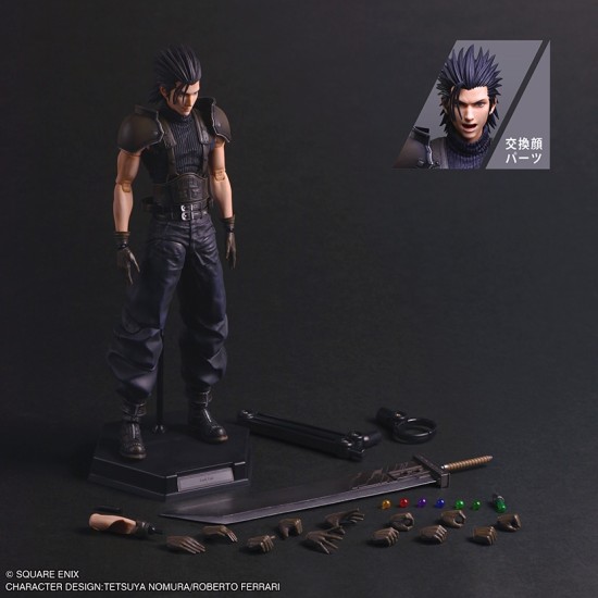 [PreOrder] SQUARE ENIX FINAL FANTASY VII REBIRTH PLAY ARTS SHIN Action Figure - ZACK FAIR SOLDIER 1st CLASS