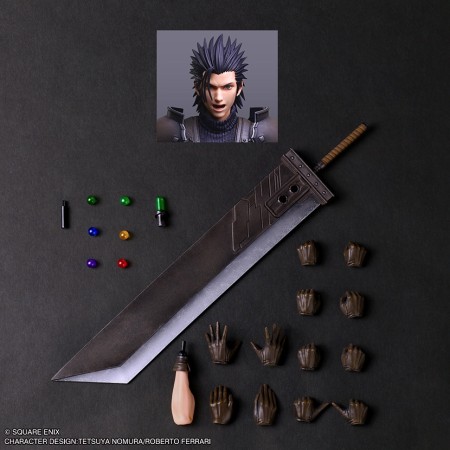 [PreOrder] SQUARE ENIX FINAL FANTASY VII REBIRTH PLAY ARTS SHIN Action Figure - ZACK FAIR SOLDIER 1st CLASS