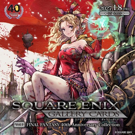 [PreOrder] SQUARE ENIX GALLERY CARDS Vol.01 - FINAL FANTASY 40th Anniversary Collection - Box