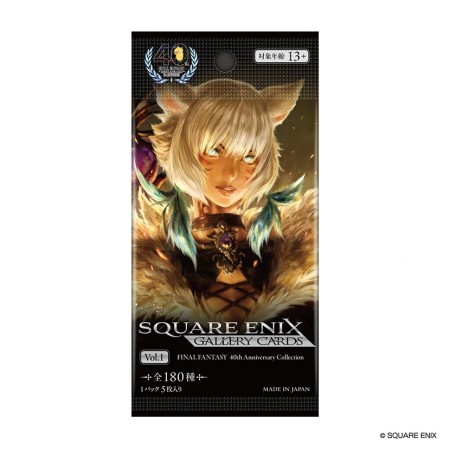 [PreOrder] SQUARE ENIX GALLERY CARDS Vol.01 - FINAL FANTASY 40th Anniversary Collection - Box