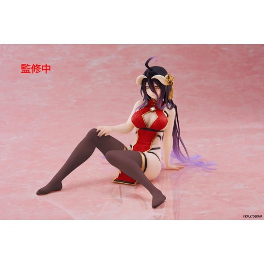 [PreOrder] TAITO OVERLORD - Desktop Cute Figure - Albedo (Chinese Dress Ver.) Renewal