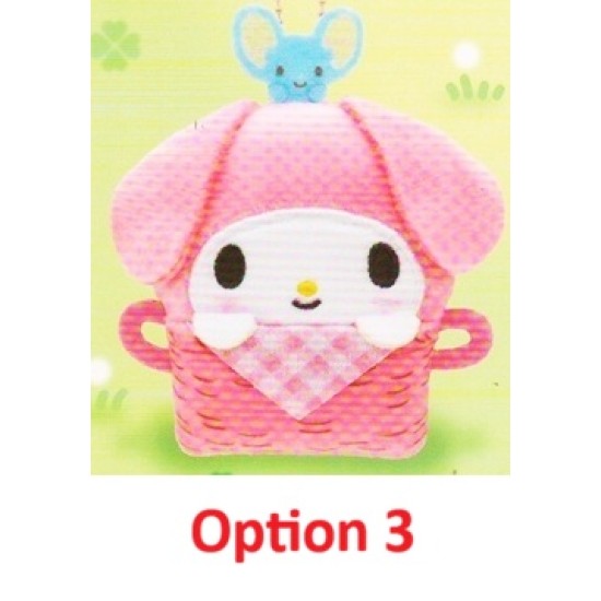 Sanrio Characters Basket Okurumi Mascot