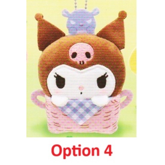 Sanrio Characters Basket Okurumi Mascot