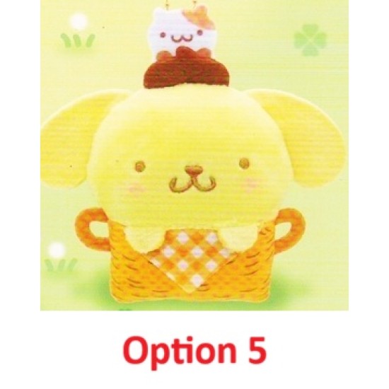Sanrio Characters Basket Okurumi Mascot
