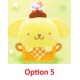 Sanrio Characters Basket Okurumi Mascot