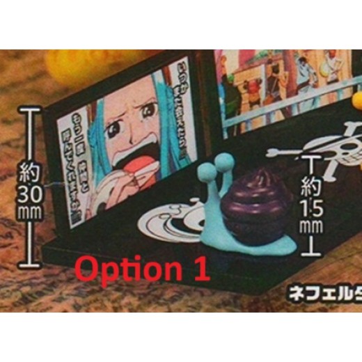 [Sell In Single] One Piece Eizou Dendenmushi Meibamen Projector Figure Collection