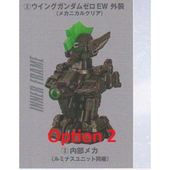 [Sell In Single] Bandai Mobile Suit Gundam MS Mechanical Bust 08 Wing Gundam Zero EW (79mm)