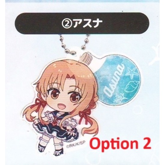 [Sell In Single] NIC Sword Art Online Double Acrylic Key Chain