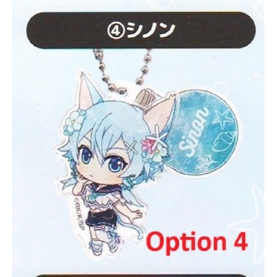 [Sell In Single] NIC Sword Art Online Double Acrylic Key Chain