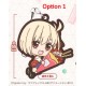 [Sell In Single] Bushiroad Lycoris Recoil Mugyu Mini Capsule Rubber Strap