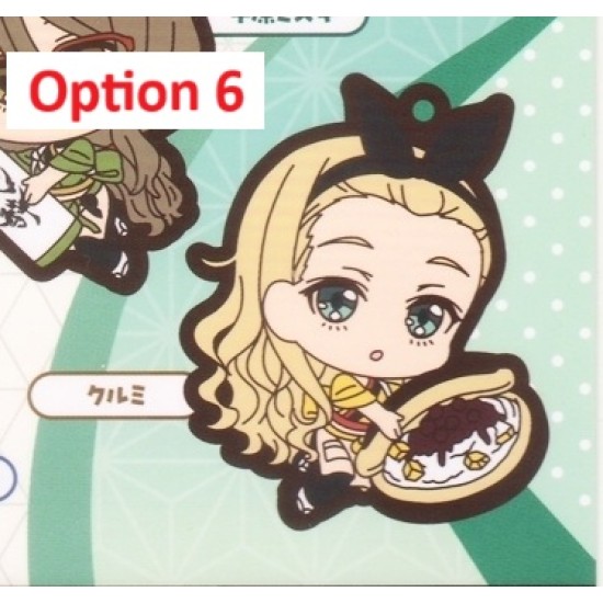 [Sell In Single] Bushiroad Lycoris Recoil Mugyu Mini Capsule Rubber Strap