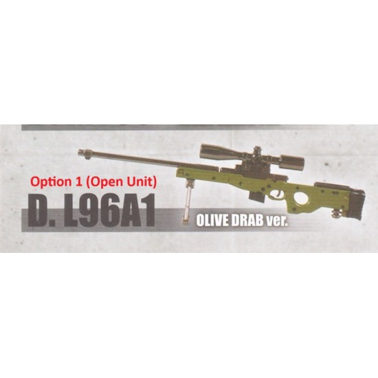 [Sell In Single] Toys Spirits Die-cast Model! Sniper Rifle Mascot - Second