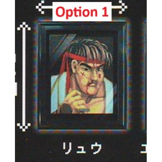[Sell In Single] Proof Street Fighter II Loser Face Frame Magnet