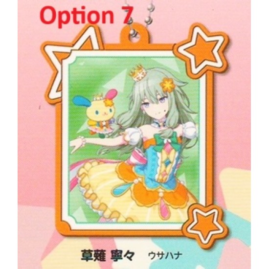 [Sell In Single] Sega Project Sekai Colorful Stage! feat. Hatsune Miku x Sanrio Characters Capsule Rubber Keychain Collection Vol.2