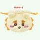 [Sell In Single] Parade Chiikawa Face Drawstring Bag 1