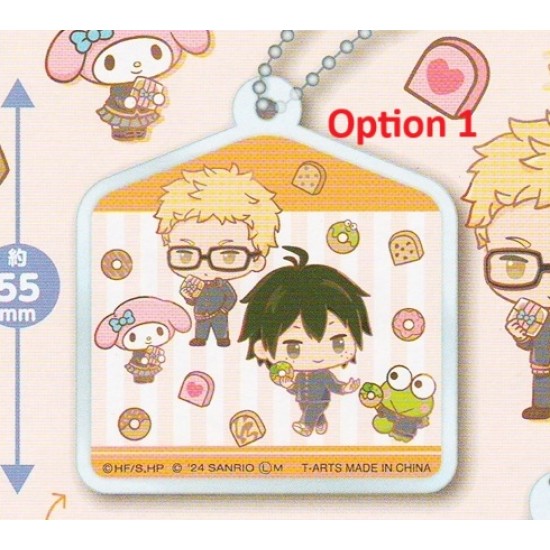 [Sell In Single] Takara Tomy Haikyu!! × Sanrio Characters Acrylic Keychain 2