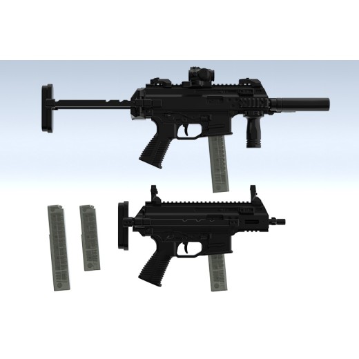 TomyTec 1/12 Military Series Little Armory LA068 APC9K Type