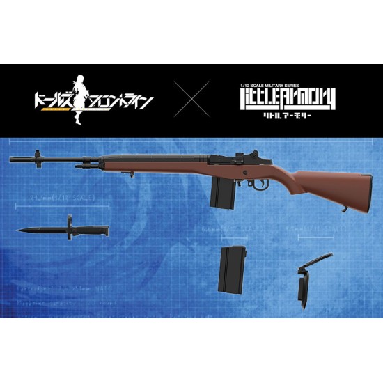 TomyTec 1/12 Military Series Little Armory LADF12 Doll's Frontline M14 Type TomyTec 1/12 Military Series Little Armory LADF12 Doll's Frontline M14 Type