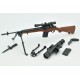 TomyTec 1/12 Military Series Little Armory LA083 M21 type TomyTec 1/12 Military Series Little Armory LA083 M21 type