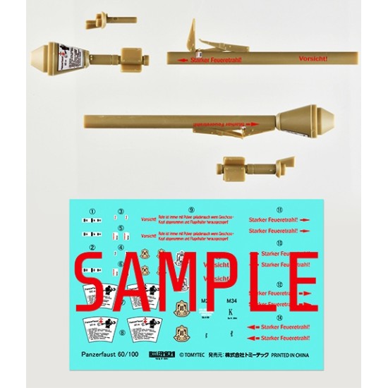 TomyTec 1/12 Military Series Little Armory LA099 Panzerfaust Type 60/100