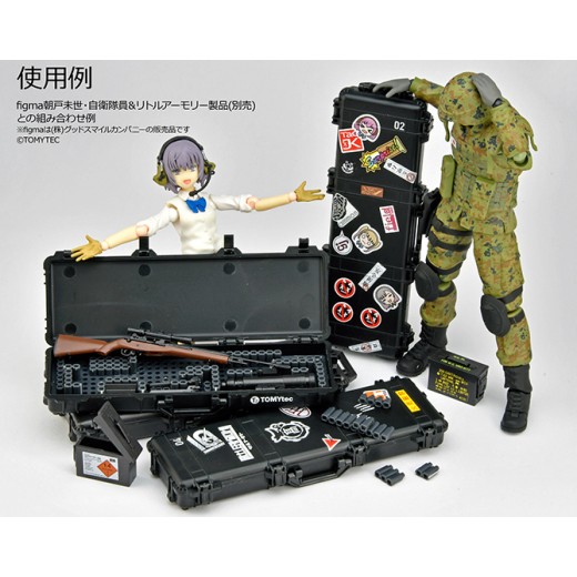 TomyTec 1/12 Military Series Little Armory LD047 Military Hard Case C - Modular Insert
