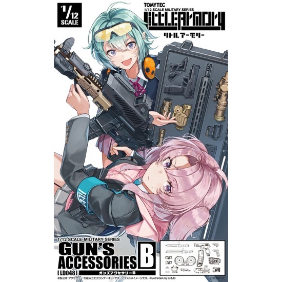 TomyTec 1/12 Military Series Little Armory LD048 Guns Accessory B