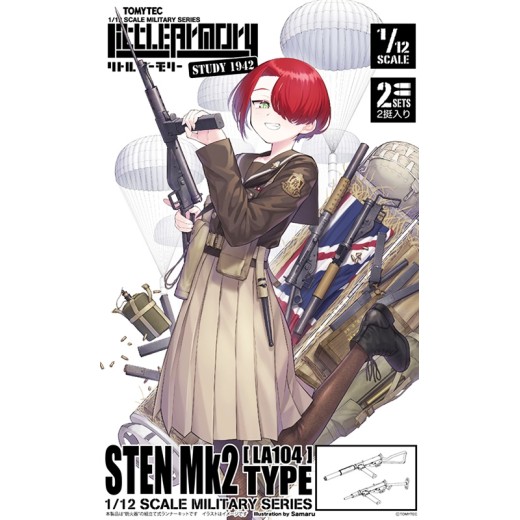 TomyTec 1/12 Military Series Little Armory LA104 Sten Gun Mk2 Type