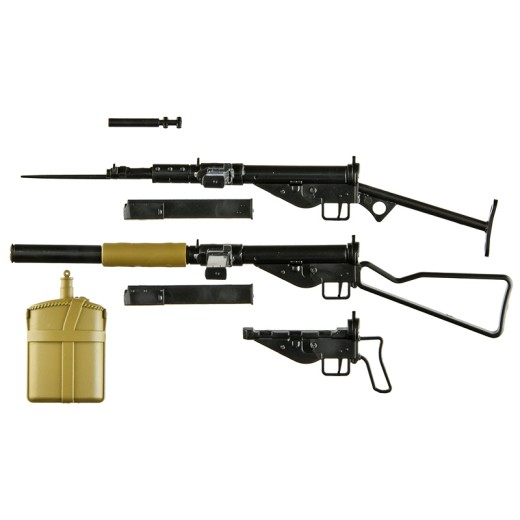 TomyTec 1/12 Military Series Little Armory LA104 Sten Gun Mk2 Type