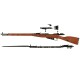 TomyTec 1/12 Military Series Little Armory LA107 Mosin–Nagant M1891/30 Type