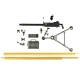 TomyTec 1/12 Military Series Little Armory LD051 M1919A4 Heavy Machine Gun