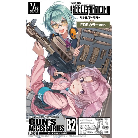 TomyTec 1/12 Military Series Little Armory LD053 Gun's Accessories B2