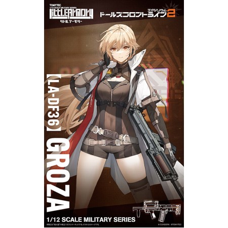 TomyTec 1/12 Military Series Little Armory LADF36 Dolls Front Line 2 Groza