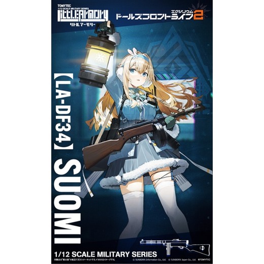 TomyTec 1/12 Military Series Little Armory LADF34 Dolls' Front Line 2 Suomi