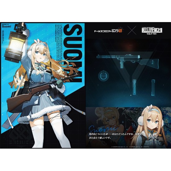 TomyTec 1/12 Military Series Little Armory LADF34 Dolls' Front Line 2 Suomi