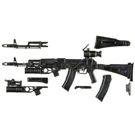 TomyTec 1/12 Military Series Little Armory LA117 AK74M&GP25 Type