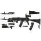 TomyTec 1/12 Military Series Little Armory LA117 AK74M&GP25 Type