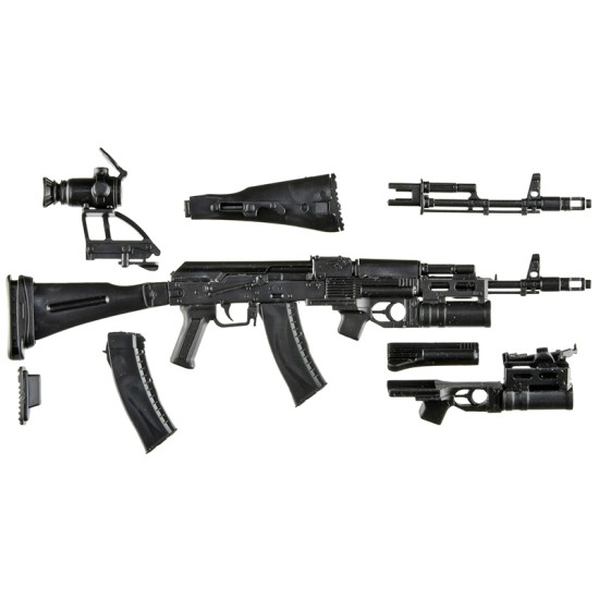 TomyTec 1/12 Military Series Little Armory LA117 AK74M&GP25 Type