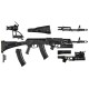 TomyTec 1/12 Military Series Little Armory LA117 AK74M&GP25 Type