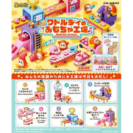 Re-ment Kirby Waddle Dee's Toy Factory