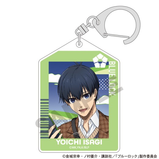 Crux Blue Lock Trading Acrylic Keychain travel
