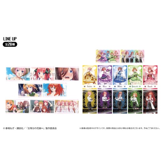 TAPIOCA The Quintessential Quintuplets Specials Clear Card Collection