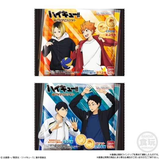 Bandai Haikyu!! Biscuit Badge