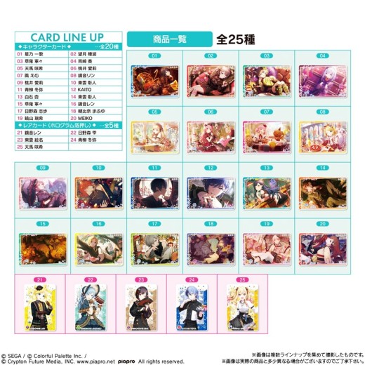 Bandai Project SEIKAI Colorful Stage! feat.Hatsune Miku Wafer 12