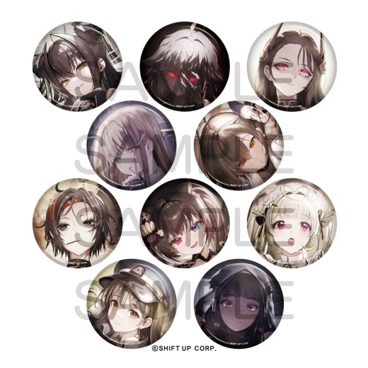 Algernon Product Goddess of Victory: Nikke BURST COLLECTION Can Badge Vol. 3