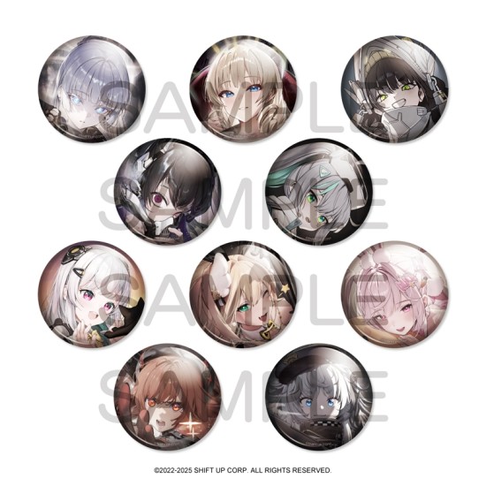 Algernon Product Goddess of Victory: Nikke BURST COLLECTION Can Badge Vol. 6